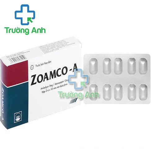 Zoamco-A - Thuốc điều trị tăng huyết áp và đau thắt ngực